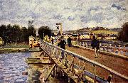 Alfred Sisley Steg in Argenteuil painting